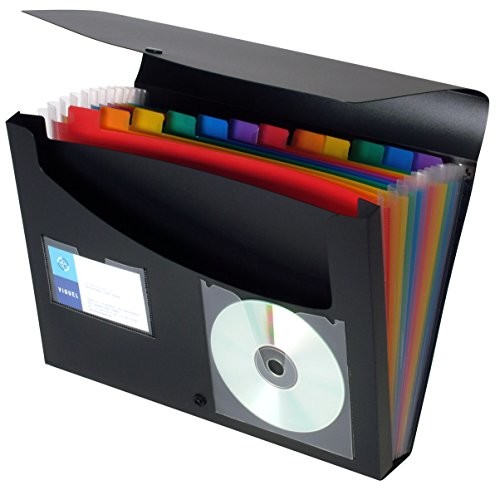 Viquel Rainbow Class pudełko na zeszyty z klapą 13 kieszenie 118687-01