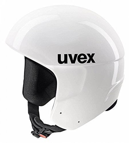 Uvex Race 3 Carbon kask narciarski Carbon mat, biały, 56-57 56/6/158/10/05