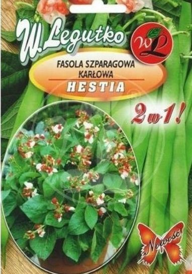 Legutko sp. z o.o Nasiona Fasola szparagowa karłowa Hestia-zielona