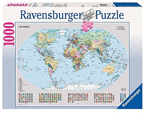 Ravensburger 15652 - polityczna mapa świata