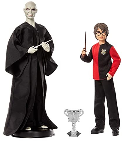 Mattel Harry Potter Harry Potter Lalki Harry Potter i Voldemort 2-pak lalek do zabawy HCJ33 HCJ33