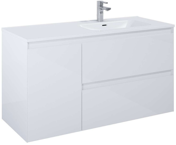 Elita Split Szafka podumywalkowa 120 cm lewa white HG PDW 169094