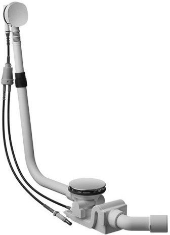 Duravit Quadroval Syfon wannowy chrom 791246000001000