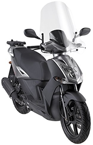 Kappa Przednia szyba przezroczysta 66 x 64 cm (wys. x dł.) bez zestawu montażowego Kappa 440 A do Kymco Agility 50  125  150  200 R16 (08 > 13) Kymco Agility 125  200 R16 + (14) 440A