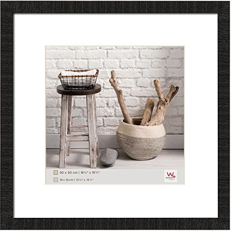 Walther Design Home drewniana rama, czarny, 50 x 50 cm HO550B