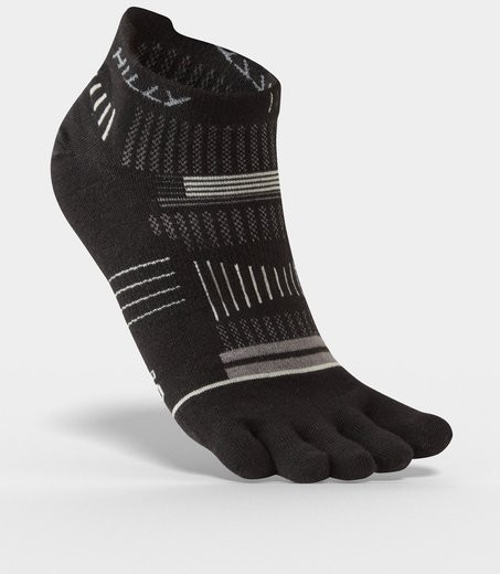 HILLY HILLY Skarpetki do biegania z palcami TOE SOCKLET czarne