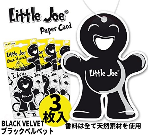 Little Joe LITTLE Joe 265010 odświeżacz powietrza Paper zapachu Black Velvet, czarna 265010