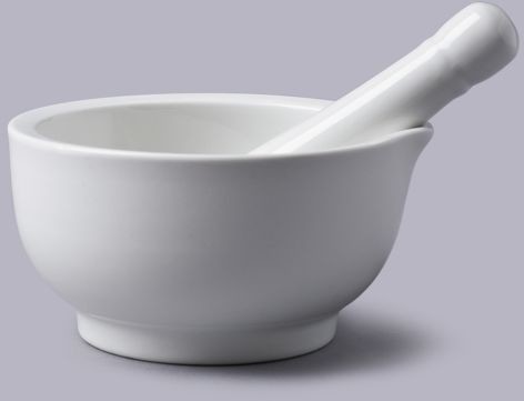 W.m. bartleet & sons Porcelanowy moździerz 11 cm