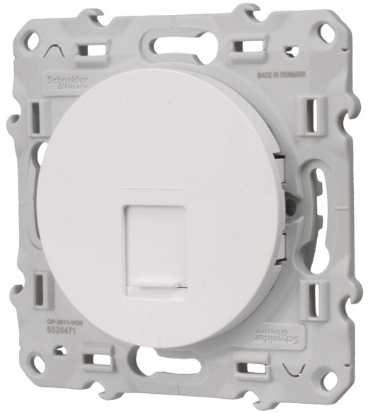 Schneider Electric Gniazdo komputerowe Odace białe S52D471