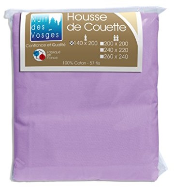 Nuit des Vosges Poszewka z Nuit z Wogezów 2106114 cotoval kołdra pikowana Uni bawełna bzu 140 x 200 cm 2106114