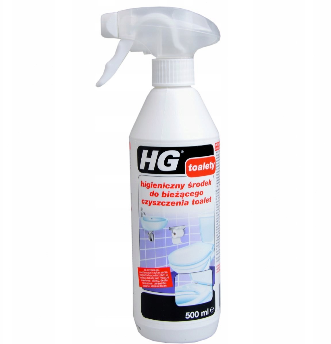 Фото - Засіб для плит і кухні HG Higieniczny środek do bieżącego czyszczenia toalet 500 ml