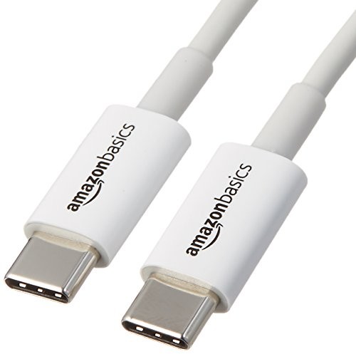 AmazonBasics USB 2.0 Type C to Type C Cable, biały 1,8 m L6LUC026-CS-R