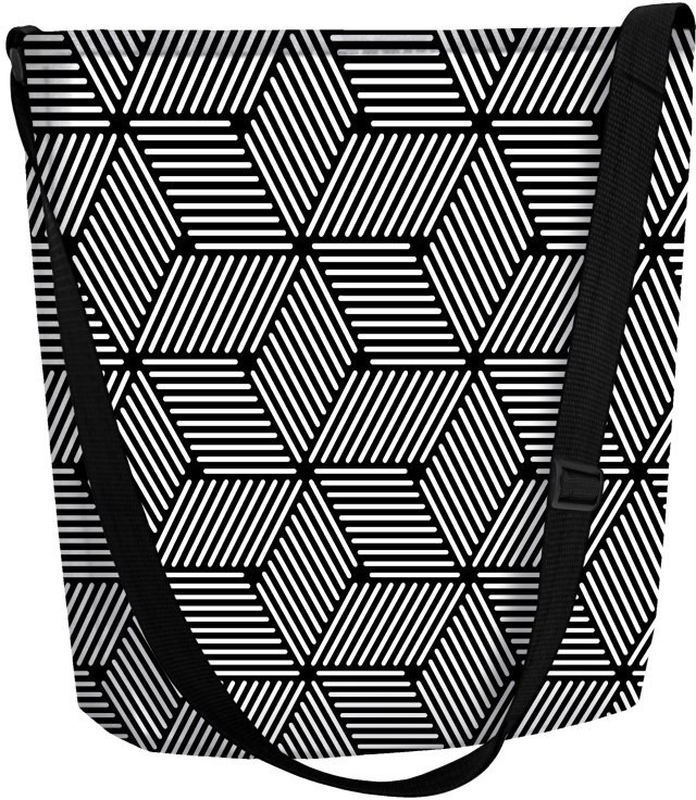 Bertoni (PL) Torebka Damska Filcowa (PL) Listonoszka FUNKY - CUBE