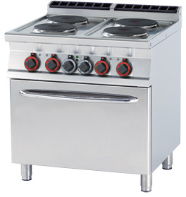 RM Gastro Kuchnia elektryczna z piekarnikiem CF4 78 ET CF4-78-ET