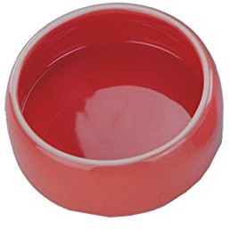Nobby Keramik pojemnik na pokarm, 250 ml, czerwony