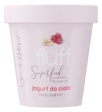 FLUFF Jogurt do ciaĹa Malina&MigdaĹ 180ml