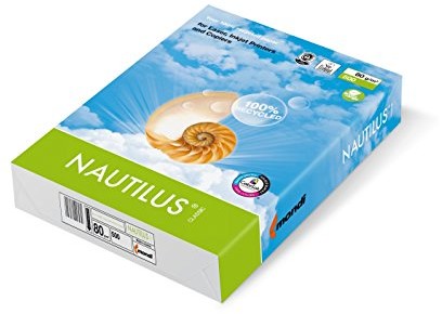NAUTILUS Classic Nautilus Classic papier do kopiowania, 80 G/M, 500 arkuszy pionowy biały, A3 180060940