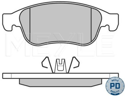 Wulf Gaertner Autoparts Zestaw klocków hamulcowych, hamulce tarczowe Wulf Gaertner Autoparts 025 249 1418/PD