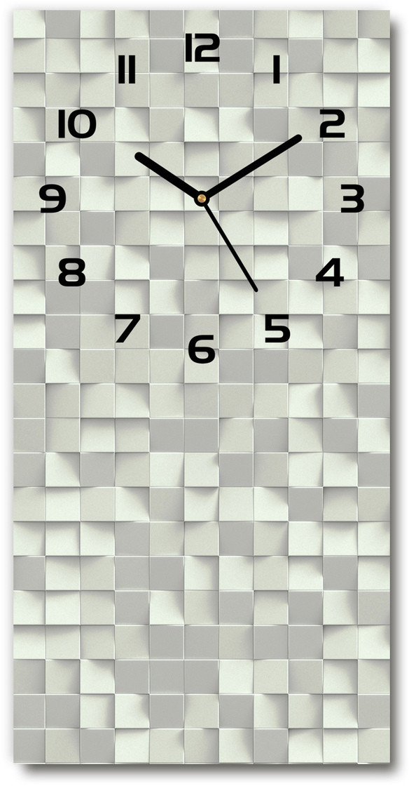Zegar ścienny Geometryczny wzór