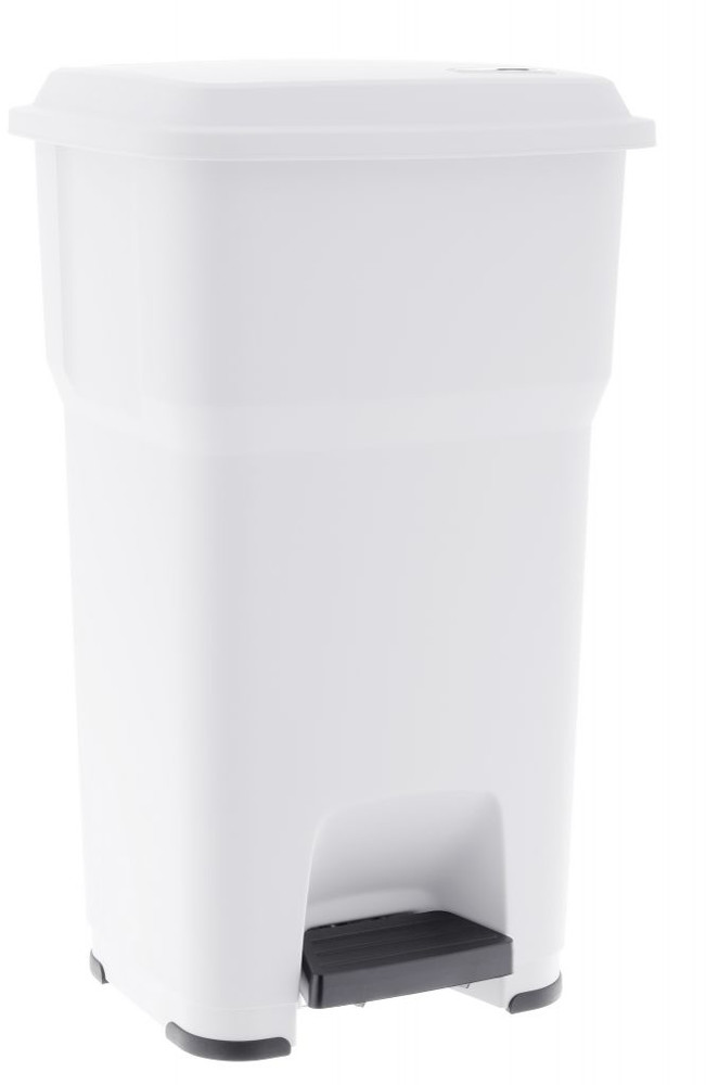 Merida Kosz na śmieci 60 litrów HERA plastik biały KJB408