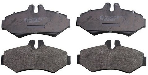 DENCKERMANN Zestaw klocków hamulcowych, hamulce tarczowe B110457