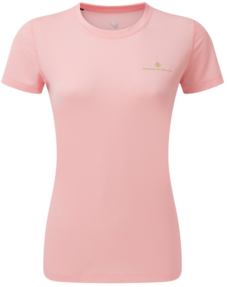 RONHILL RONHILL Koszulka biegowa damska TECH SS TEE różowa