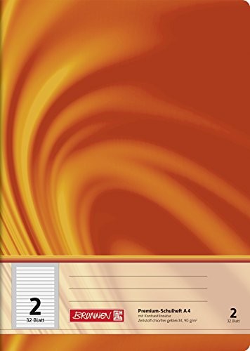 Brunnen 104440202 zeszyt szkolny A4 Vivendi (32 arkuszy, linie, linie 2, klasa 2) 104440202