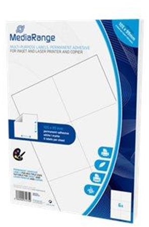 MediaRange MediaRange MRINK144 - multi-purpose labels - 300 label(s) - 105 x 99 mm MRINK144