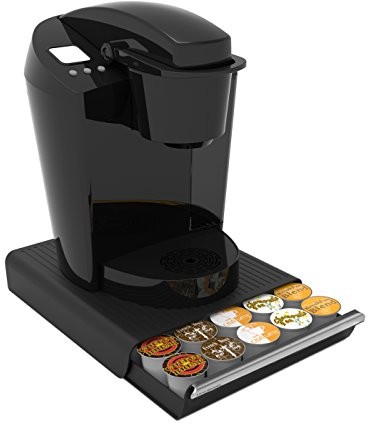 Mind Reader Coupe 30 Capacity Coffee Pod Drawer, Black by Mind Reader TRY30-BLK