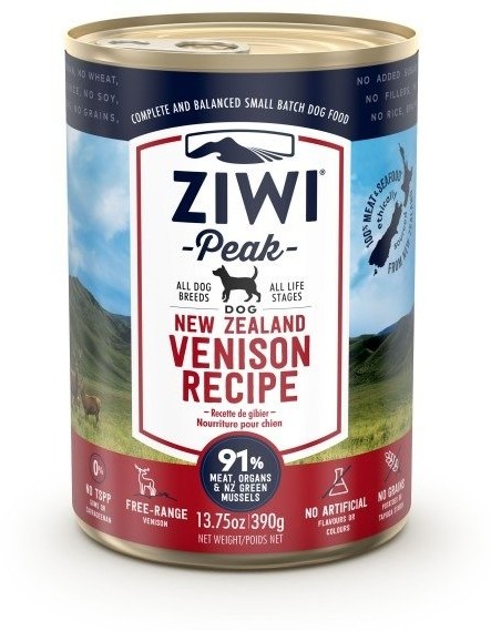 Ziwi Peak dla psów Ziwi Peak Venison Recipe 390g