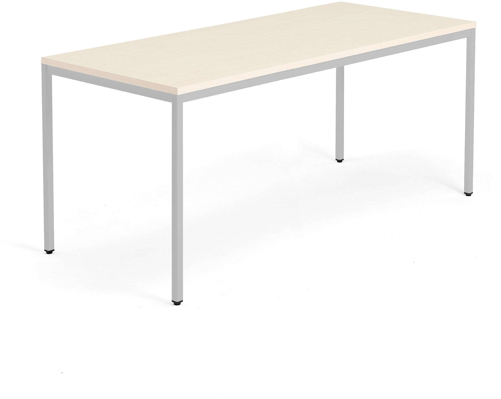AJ Biurko Modulus rama z 4 nogami 1800x800 srebrna rama brzoza 1611522