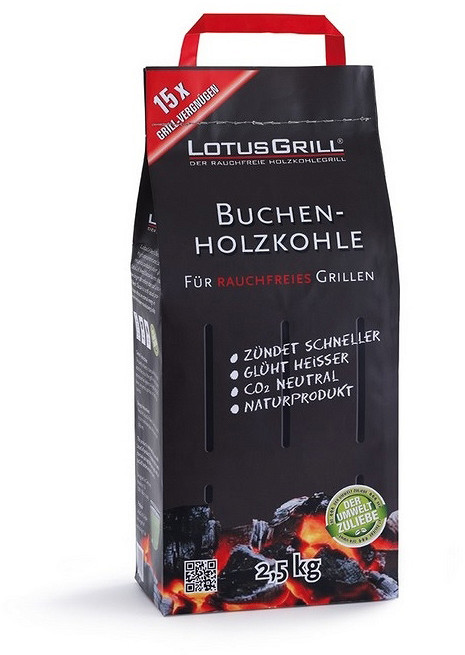 LOTUSGRILL LotusGrill Węgiel drzewny 2,5 kg LK-2500 + 20 zł na pierwsze zakupy LK-2500