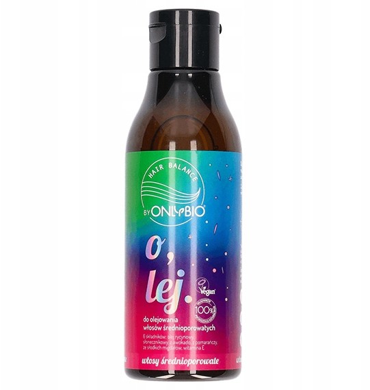 ONLYBio Hair Olejek Do Włosów Średnioporowatych