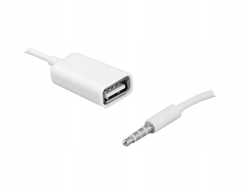 Adapter gniazdo Usb - wtyk Jack 3,5mm