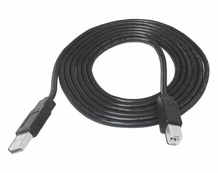 Zdjęcia - Kabel TFO  USB - USB Typ-B FOREVER Supplies Line 1.5 m Czarny 