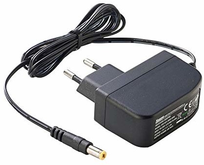PremiumCord PremiumCord Uniwersalny zasilacz sieciowy 230 V/5 V/1,2 A DC, adapter sieciowy AC/DC, adapter sieciowy i kabel zasilający do routerów i innych urządzeń 5 V, wtyczka wyjściowa 5,5 mm/2,1 mm ppadapter-13