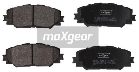 MaxGear Zestaw klocków hamulcowych, hamulce tarczowe 19-2894