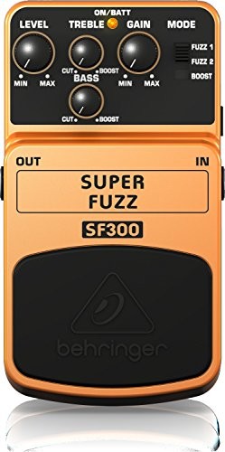 Behringer SF300 Super Fuzz Distortion efekt pedałów SF300