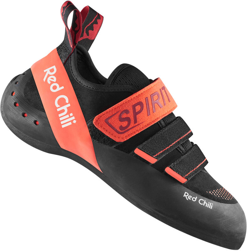 Red Chili Spirit IV Climbing Shoes, czarny/czerwony UK 9,5 | EU 44 2021 Buty wspinaczkowe na rzepy 35718-night (017)-9,5