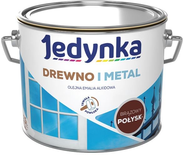 Jedynka Emalia alkidowa brązowa 2 5 l