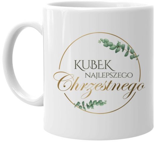 Kubek najlepszego chrzestnego - kubek z nadrukiem 6066