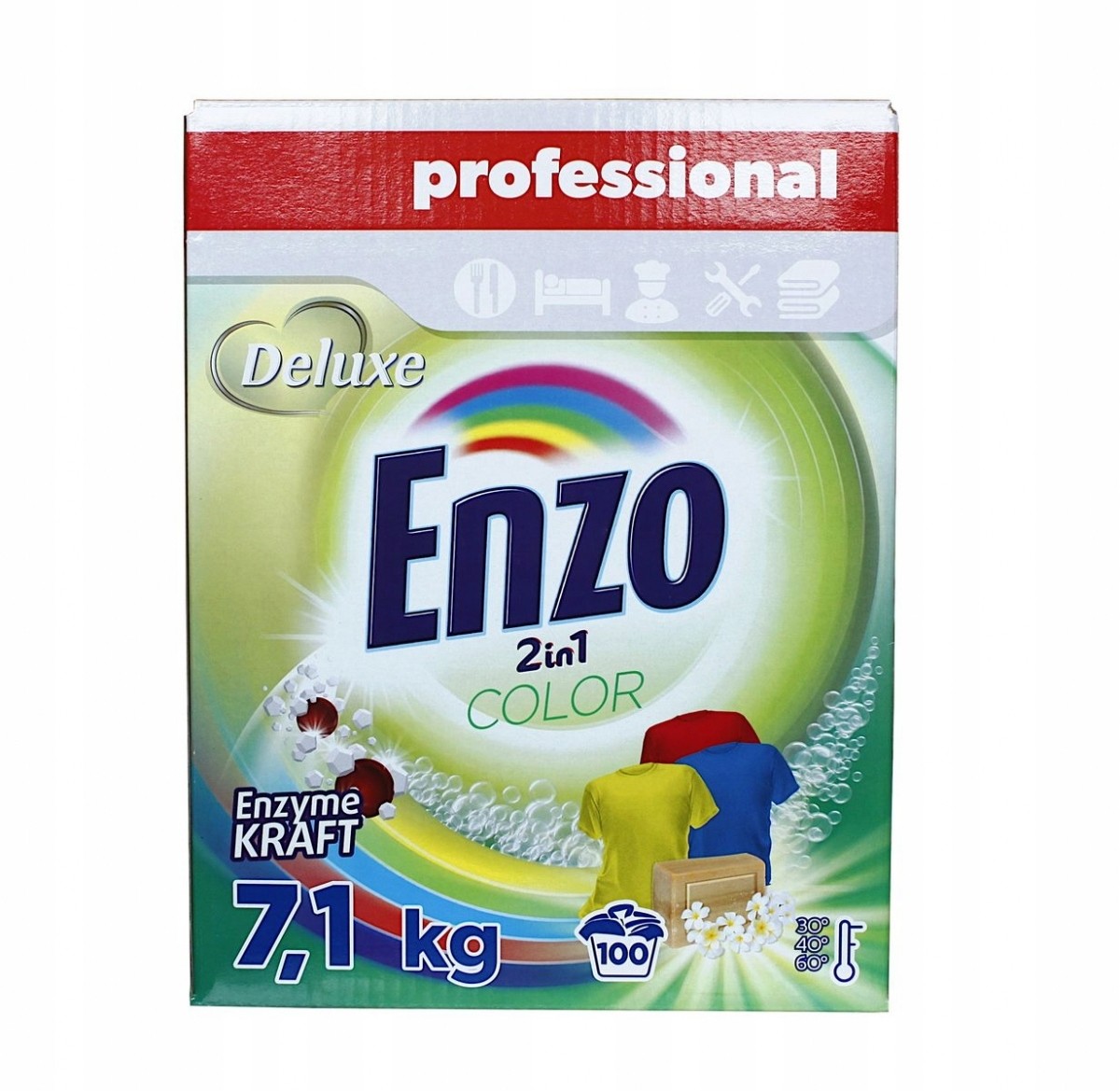 Deluxe Enzo Color 2in1 proszek do prania 7,1 kg