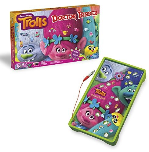 Hasbro Spiele B9180100 Trolls Dr. Bibber, gra przedszkolna