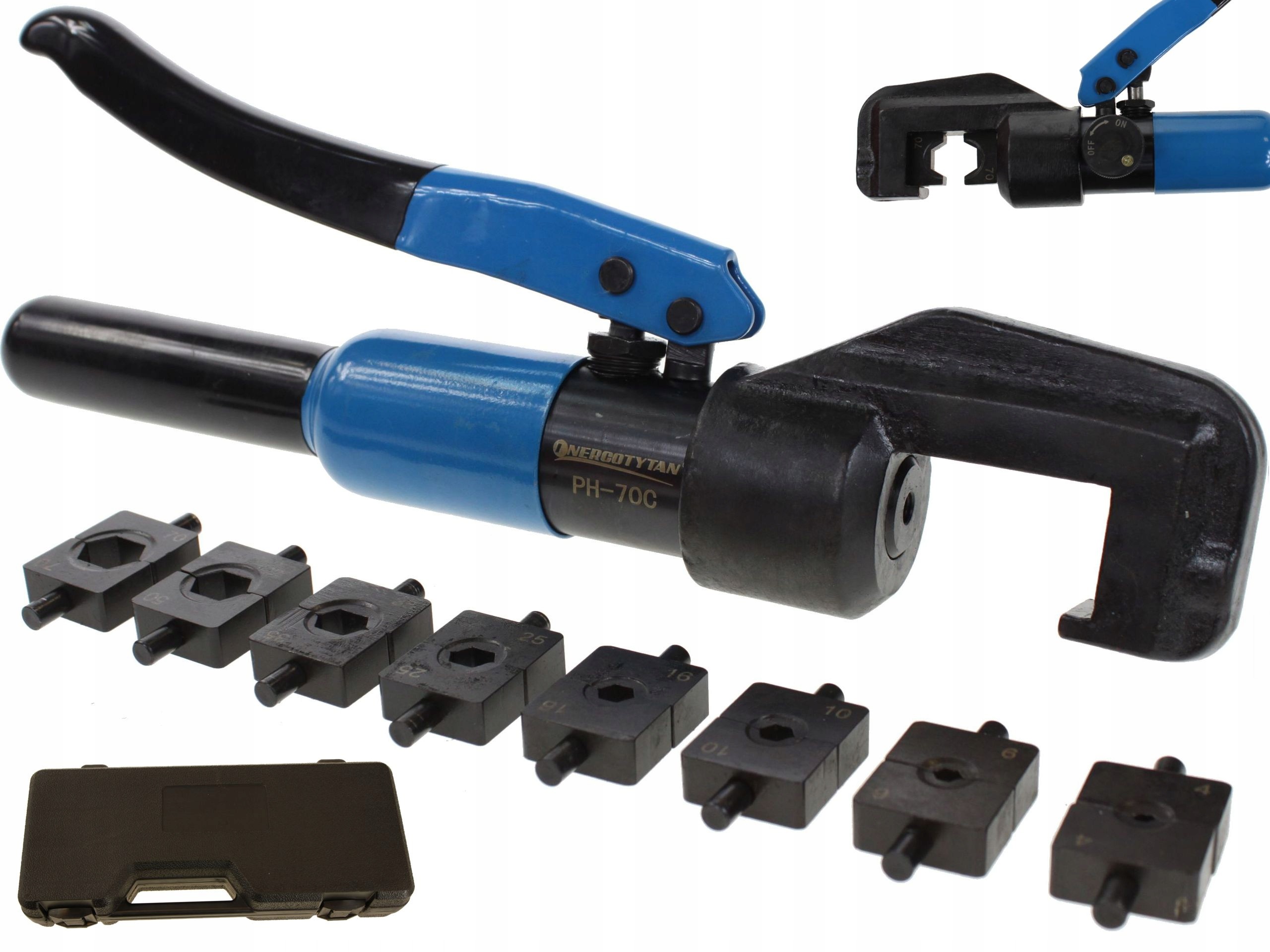 Praska Hydrauliczna Zaciskarka Do Kabli 4-70 PH70C