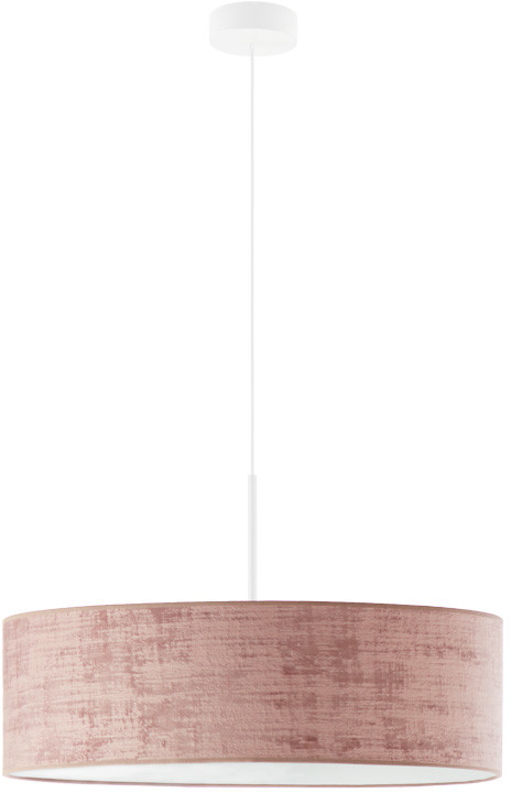LYSNE Lampa sufitowa z regulowaną wysokością SINTRA VELUR fi 60 cm kolor różny 14531V/1129 kolor różowy