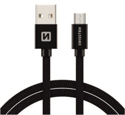 SWISSTEN Kabel USB Micro USB SWISSTEN 3 m Czarny 71527300