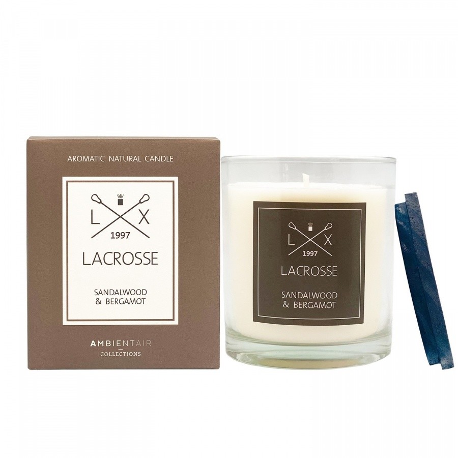 Lacrosse Świeca zapachowa SANDALWOOD&amp;BERGAMOT 60h ZVV060SBLC + ZVV060SBLC