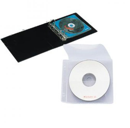 Bantex KIESZEN NA 1CD PP 13X15CM /5/ 2075-08