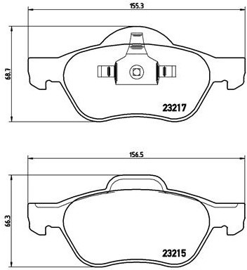 BREMBO P 68 048X P 68 048X