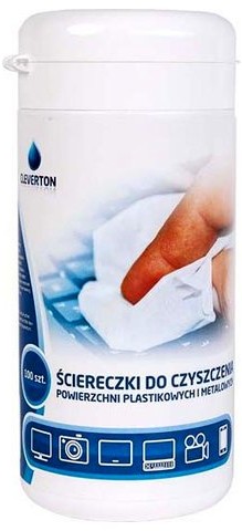 Cleverton Ściereczki do plastiku Cleverton 100szt CLE000006